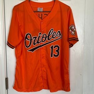 Baltimore Orioles Jersey Machado number 13 Youth XL 60th anniversary 1954-2014